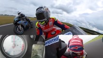 Watch John McGuinness Send A 22-Year-Old Honda VFR800 On Track
