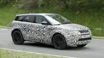 Range Rover Evoque restyling, le prime foto spia