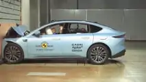 Nio ET5 im EuroNCAP-Crastest