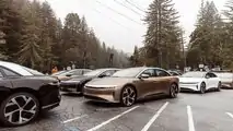 Foto - Lucid Air, la prima prova su strada