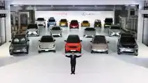 Toyota- und Lexus EV-Reihe