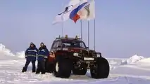 Motoneige « Marsh » au pôle Nord