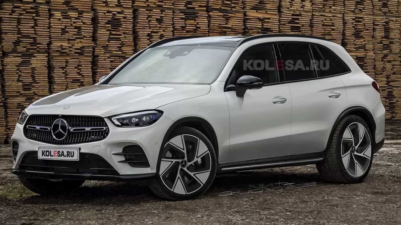 2023 Mercedes GLC rendering