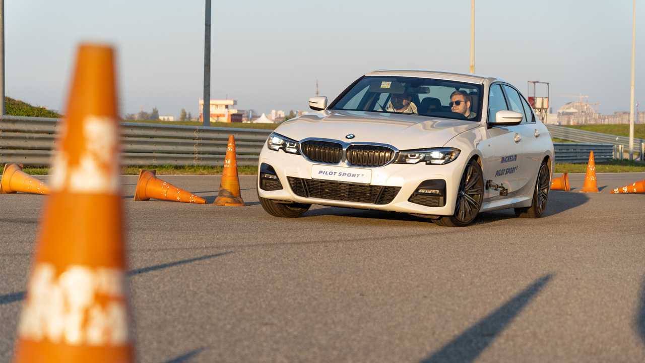 BMW 3-й серии на шинах Michelin Pilot Sport 5