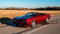 2013 Chevrolet Camaro ZL1 Chevelle Conversion For Auction Front Corner On Road