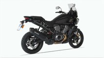 HP Corse Harley-Davidson Pan America SPS Carbon Black - Rear Right Angle View