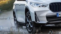Nuova BMW X1 (2022), il render di Motor1.com