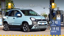 Fiat Panda mild hybrid (2020), la prova dei consumi reali