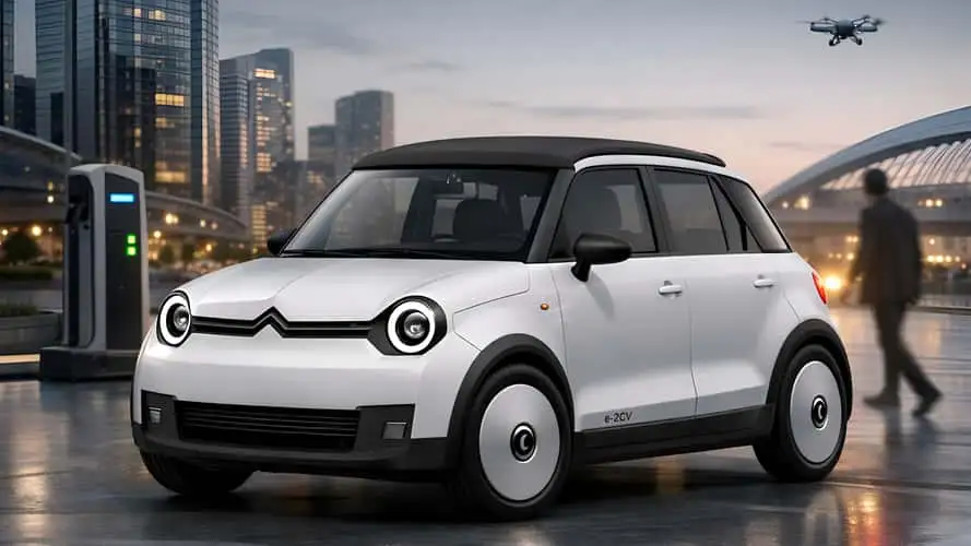 Citroën prepara volta do 2CV como elétrico de baixo custo