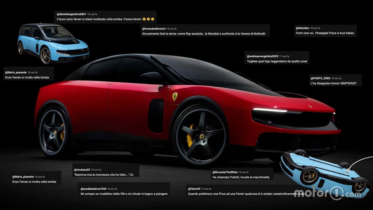 Ferrari Luce critiche