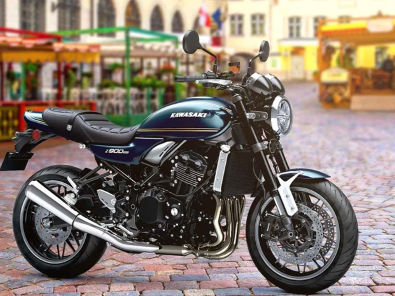 Kawasaki Hid A Naked Superbike Under Its Best Retro Paint Yet