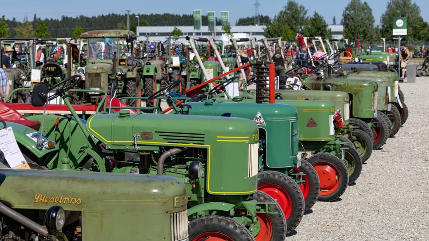 Fendt Dieselross: 500 trattori storici e 12.000 presenze