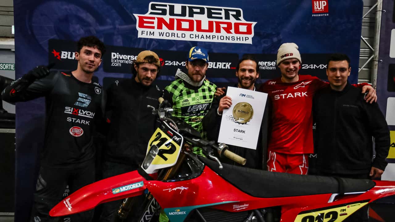 EV Motorcycle Company Takes First FIM SuperEnduro Manufacturers World Championship, Making History