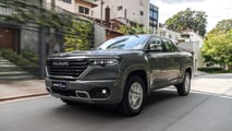 Teste Ram Rampage Big Horn 2026 - dianteira em movimento
