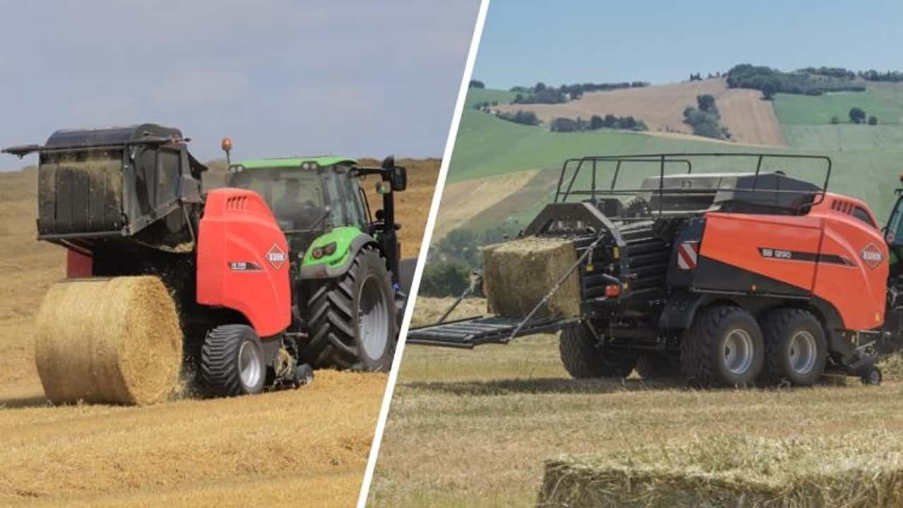 Rotopressa o pressa quadra per la paglia di orzo?
