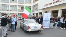 Lancia Flaminia a bio-benzina, il test tra Torino e la Sicilia