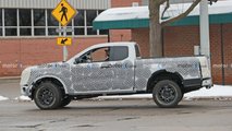 2024 Ford Ranger Tremor Side View Spy Photo