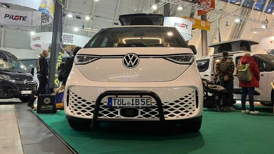 Volkswagen ID Buzz Becomes A Camper In Germany