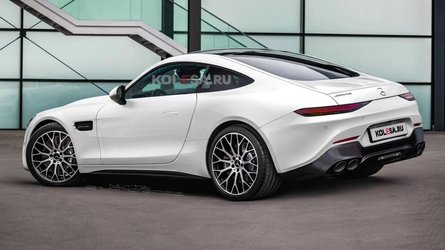 2023 Mercedes-AMG GT Coupe Resmi Olmayan Render'ları
