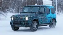Mercedes-Benz EQG Spy Photos