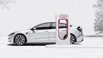 Tesla Model 3 (Highland) In China - Supercharging (GB/T connector)