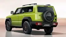 Suzuki Jimny als Siebensitzer-Rendering