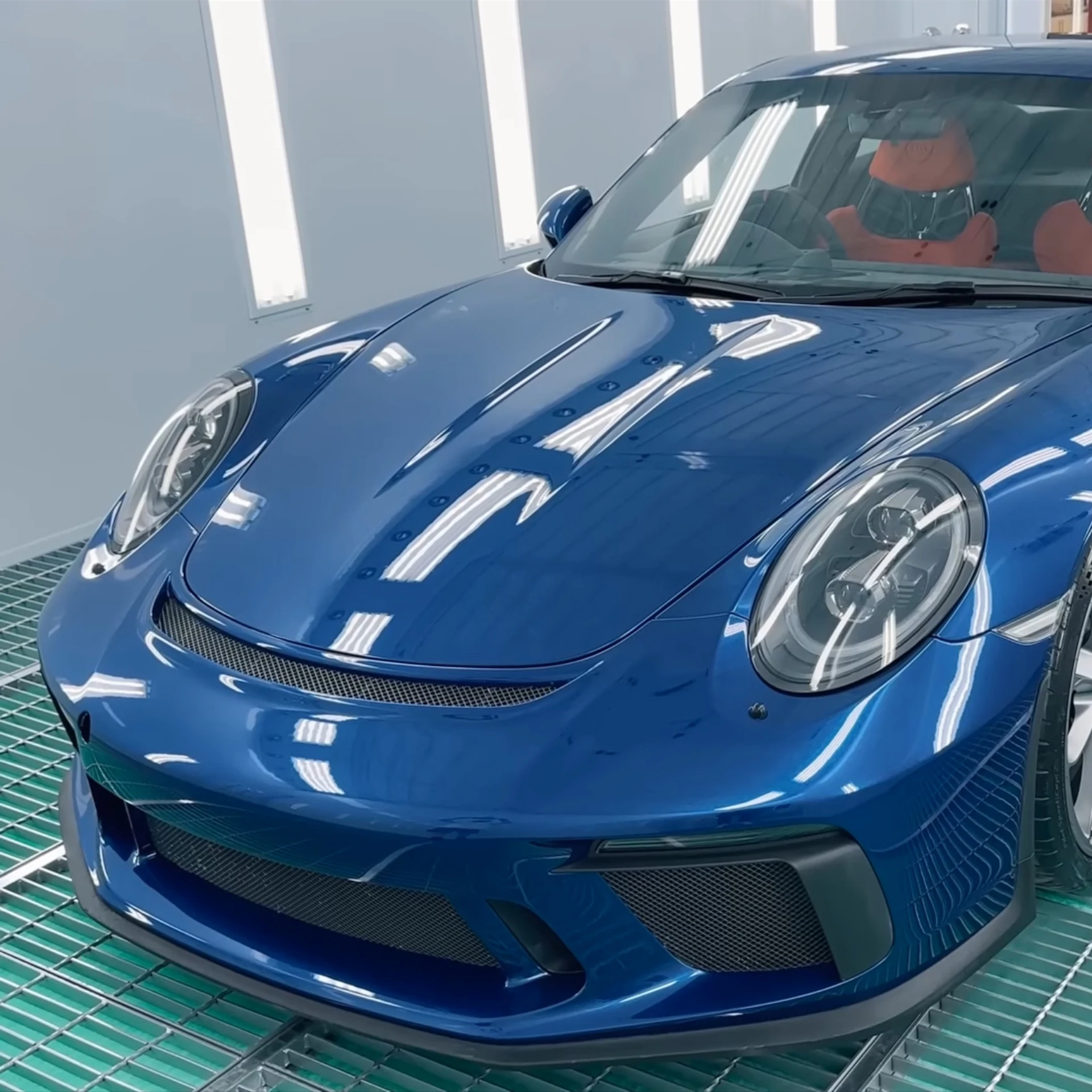 Lackpoint 2K Acrylic Car Paint Set – Porsche RS Blue (1 Liter), High Gloss