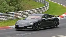 Porsche Taycan GT spy photo