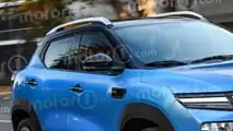 Dacia Spring (2024), il render di Motor1.com