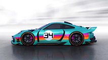 Porsche 911 GT1 Concept render