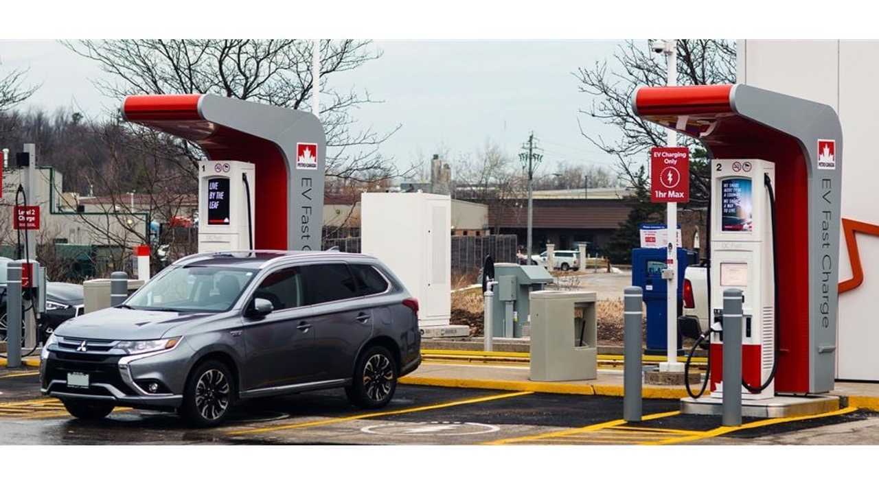 Petro-Canada charging station