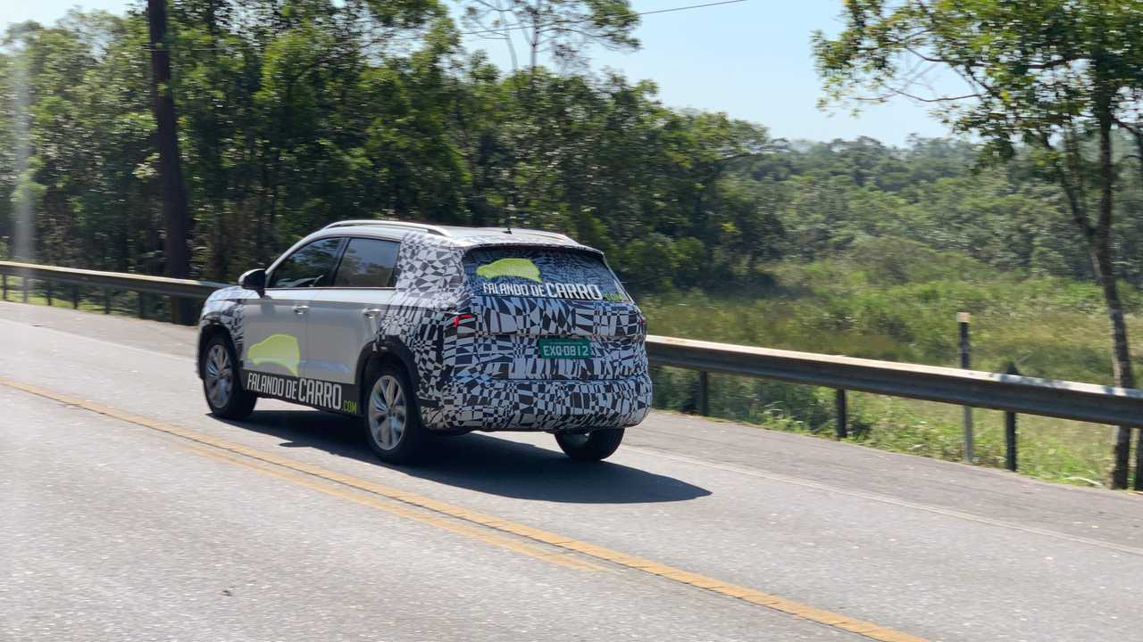 Flagra: VW Tarek no Brasil