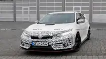Scatti di tipo Mule Spy per test di tipo Civic Honda R
