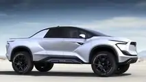 Rendering di Tesla PIckup