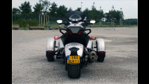 Motorrad mit drei Rädern