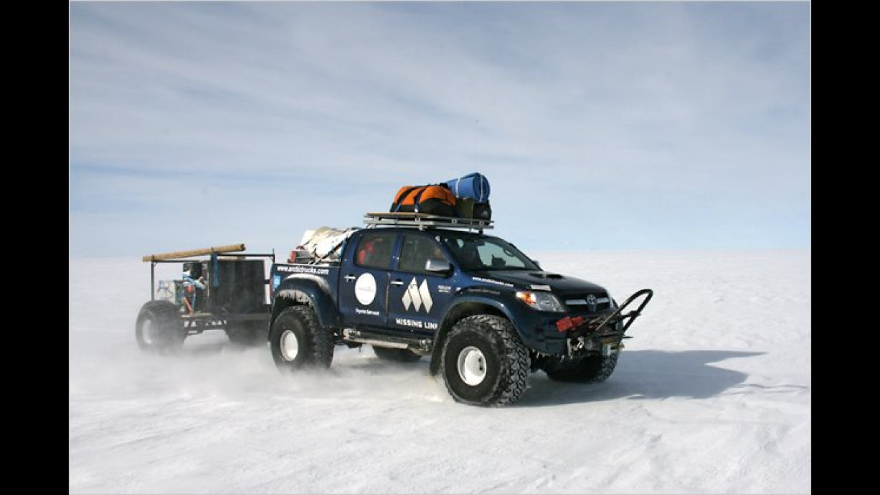 Autofahren bei -56 Grad