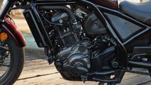 2021 Honda Rebel 1100 left-side engine detail