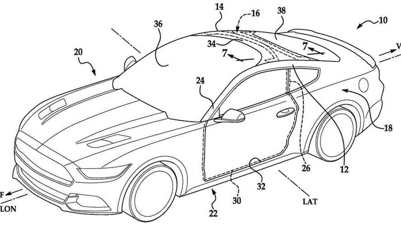 Ford Extended Windshield Patent