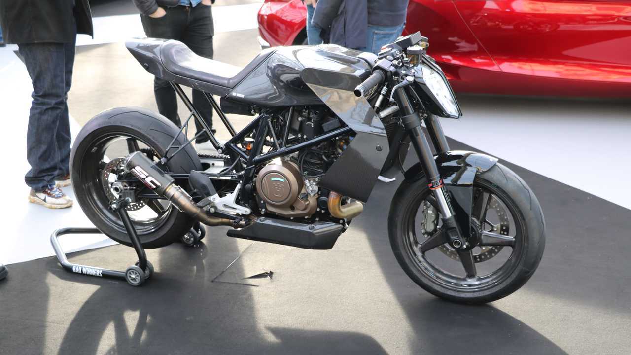 La moto de Charles Leclerc par Bad Winners
