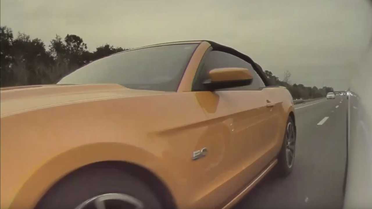 TeslaCam Mustang And Porsche