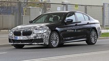 2021 BMW Serie 5 Facelift spia foto