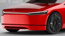 Tesla Model S Rendering