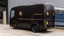 Elektro-Lieferwagen von Arrival (2. Generation) in UPS-Farben