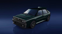 Lancia Delta Integrale, il render a Villa d'Este