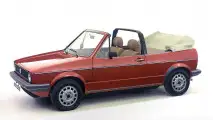 VW Golf I Cabrio: “Erdbeerkörbchen“