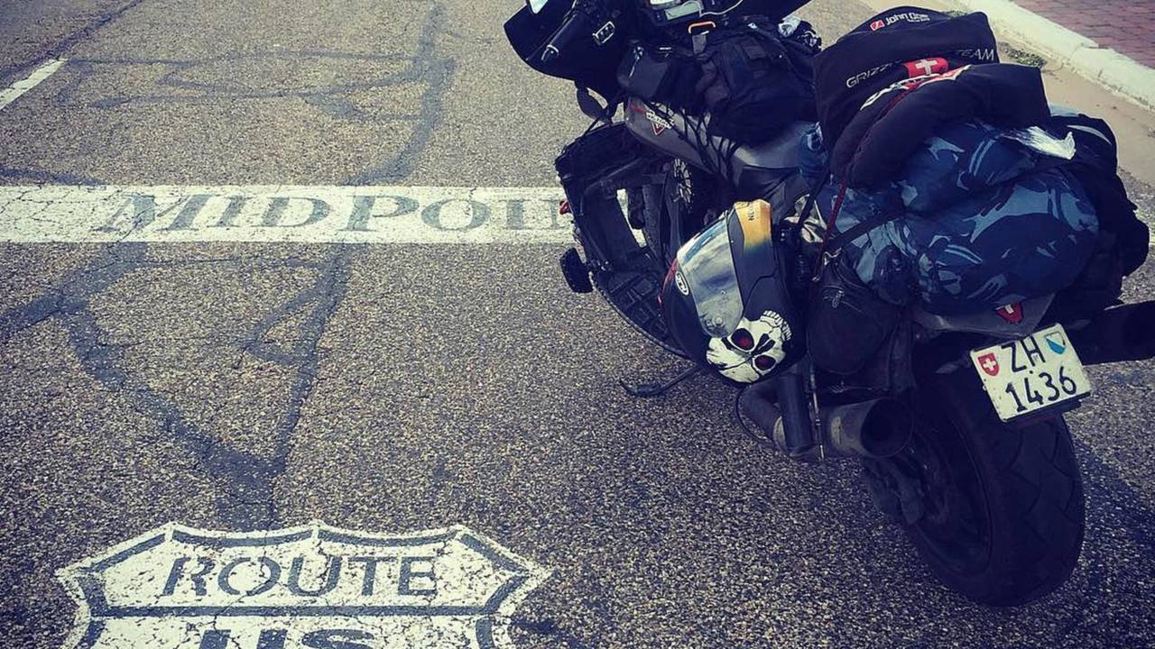 Swiss Rider Sets New World Traveling Record