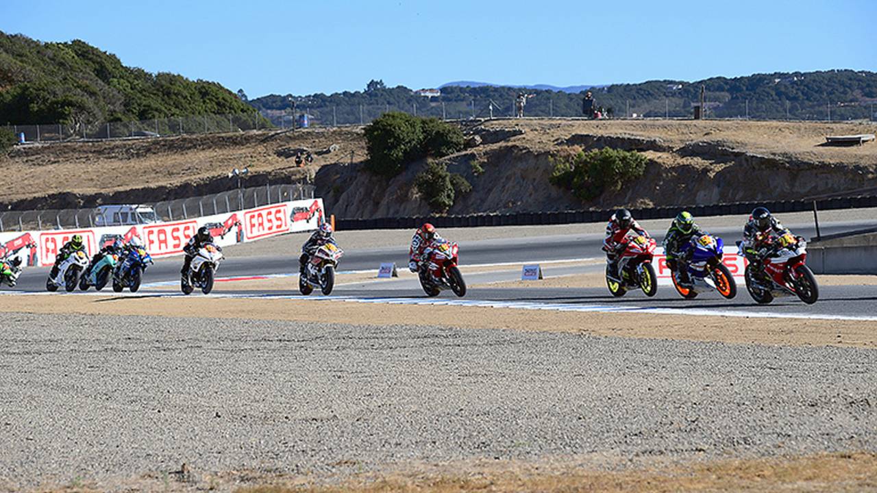 Club Racers Pop Pro Racing Cherry at Laguna Seca