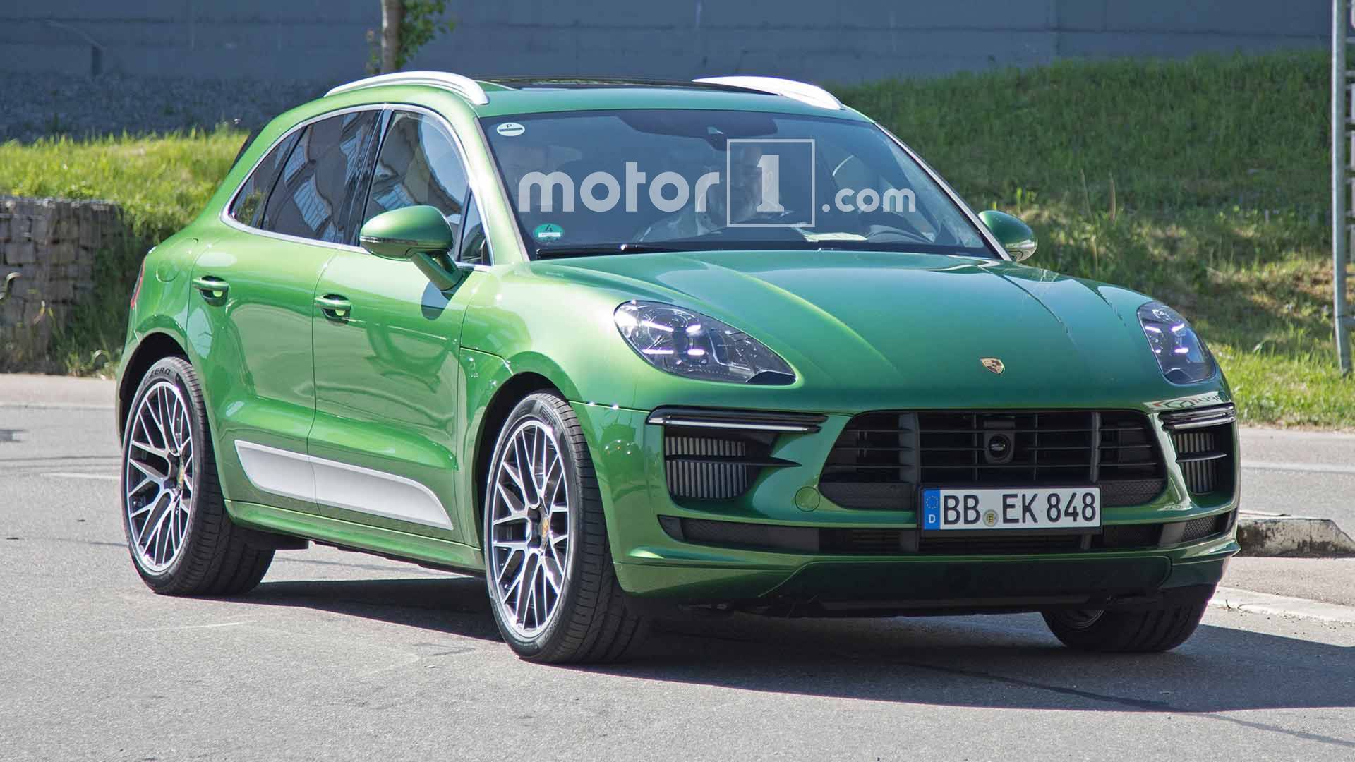 Porsche Macan Spied Looking Very Green During Development