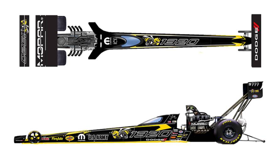 Dodge Charger SRT Hellcat Funny Car and Challenger R/T Scat Pack 1320