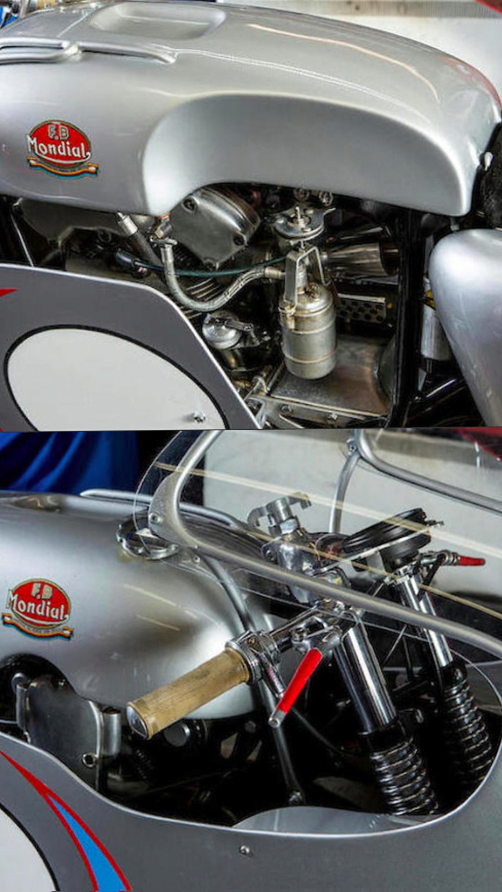 The Mondial up close and personal.